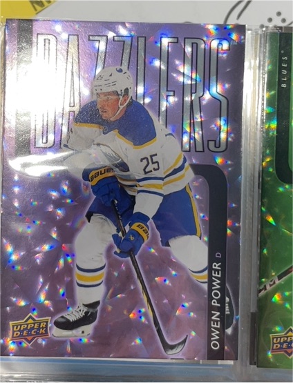 2025-26 Upper Deck Series 2 #DZ-91 Owen Power — front