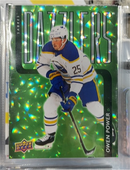 2025-26 Upper Deck Series 2 #DZ-91 Owen Power — front