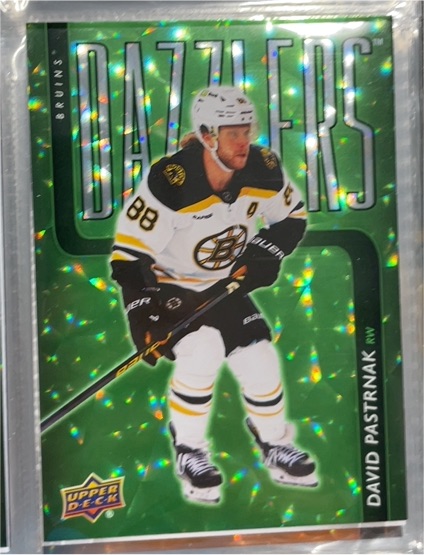 2025-26 Upper Deck #DZ-55 David Pastrnak — front