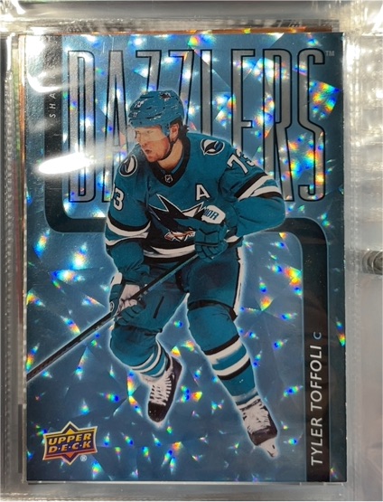 2025-26 Upper Deck Series 2 #DZ-54 Tyler Toffoli Dazzlers — front