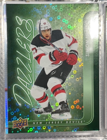 2024-25 Upper Deck Series 1 Dazzlers #DZ-32 Simon Nemec — front