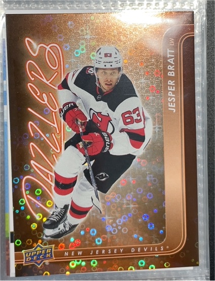 2024-25 Upper Deck Series 1 Dazzlers #DZ-14 Jesper Bratt — front