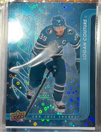 2024-25 Upper Deck Series 2 Dazzlers #DZ-66 Logan Couture — front