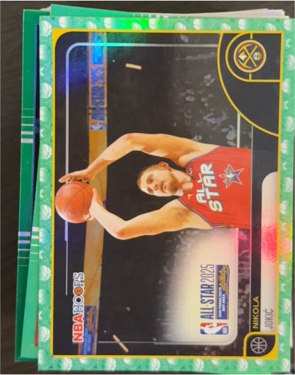 2025-26 Topps NBA Hoops #290 Nikola Jokic All-Star — front