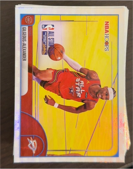 2025-26 Topps NBA Hoops #286 Shai Gilgeous-Alexander — front