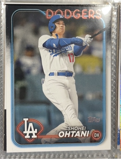 2024 Topps Los Angeles Dodgers #LAD-3 Shohei Ohtani — front