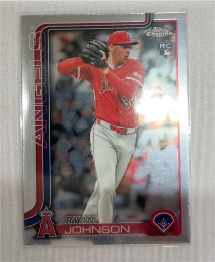 2025 Topps Chrome Update #USC116 Ryan Johnson — front