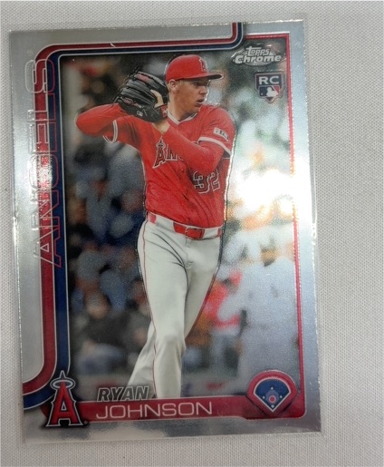 2025 Topps Chrome Update #USC116 Ryan Johnson — front