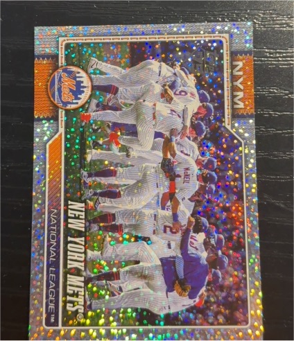 2026 Topps Series 1 #291 New York Mets Team Card — front