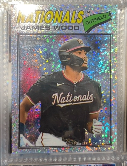 2026 Topps Heritage #295 James Wood — front