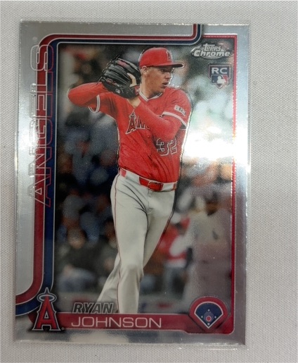 2025 Topps Chrome Update #USC116 Ryan Johnson — front