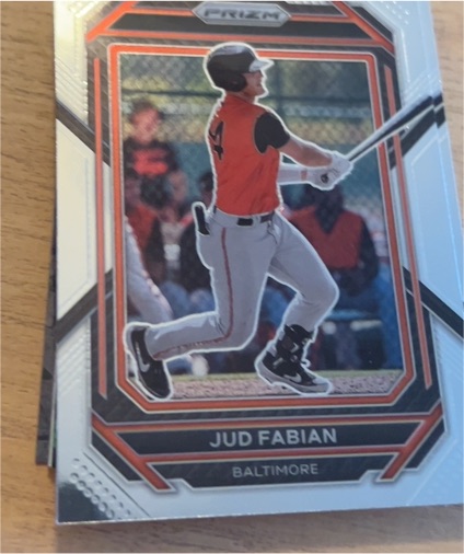 2023 Panini Prizm #165 Jud Fabian — front