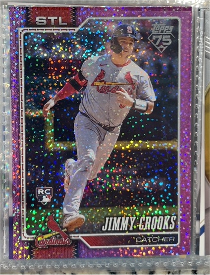 2026 Topps #73 Jimmy Crooks — front