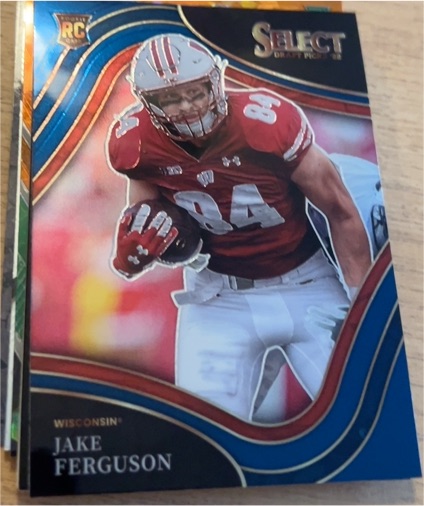 2022 Panini Select Draft Picks #122 Jake Ferguson — front