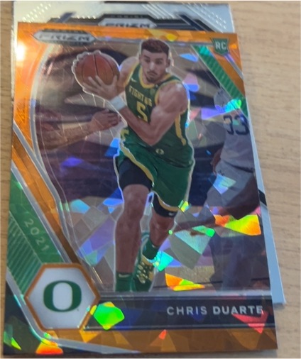 2021 Panini Prizm Draft Picks #23 Chris Duarte — front
