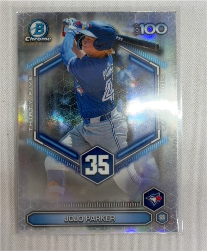 2026 Bowman Chrome Top 100 #BTP-35 JoJo Parker — front