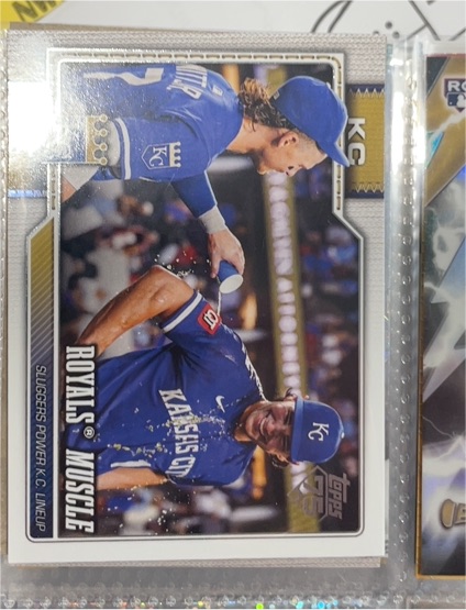 2026 Topps #236 Royals Muscle Bobby Witt Jr. Jac Caglianone — front