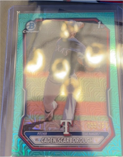 2026 Bowman Chrome #BCP-17 Caden Scarborough — front
