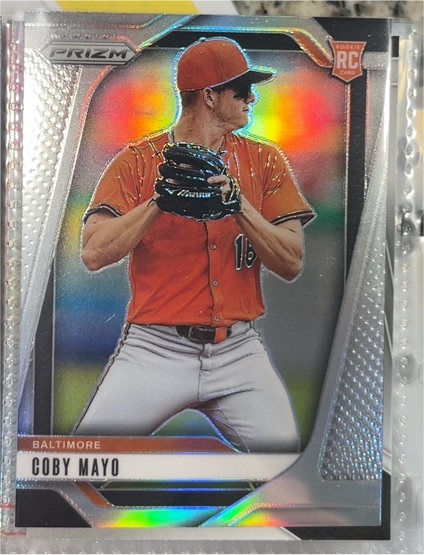 2025 Panini Prizm #70 Coby Mayo — front