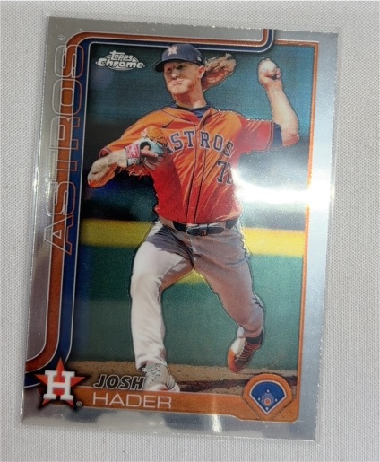 2025 Topps Chrome #295 Josh Hader — front