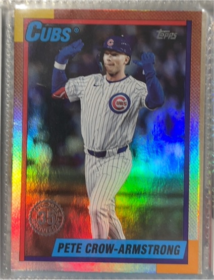 2025 Topps Update #U90-7 Pete Crow-Armstrong — front