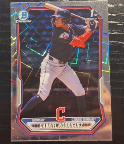 2026 Bowman Chrome #BCP-118 Gabriel Rodriguez — front