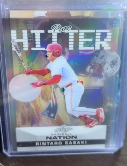 2025 Leaf Baseball Nation Pure Hitter Rintaro Sasaki — front
