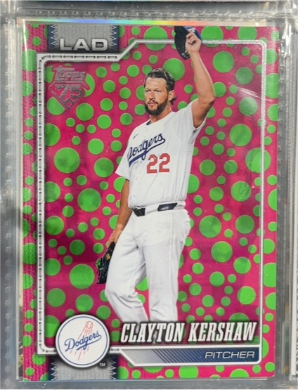 2026 Topps Series 1 #22 Clayton Kershaw — front