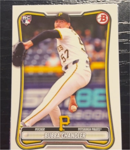 2026 Bowman #83 Bubba Chandler — front