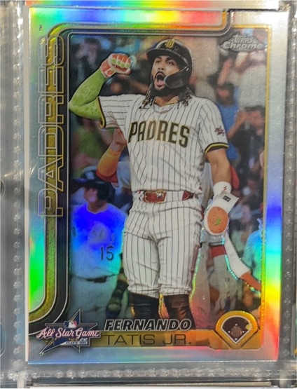 2025 Topps Chrome Update All Star Game #ASGC-38 Fernando Tatis Jr. — front