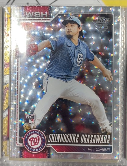 2026 Topps Series 1 #32 Shinnosuke Ogasawara — front