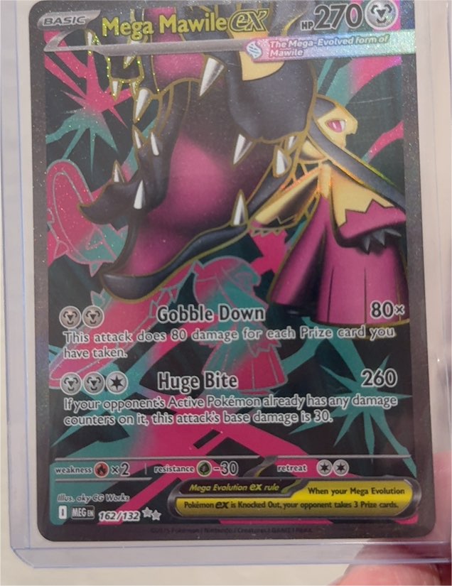 2013 Pokémon Mega Mawile EX 162/132 — front
