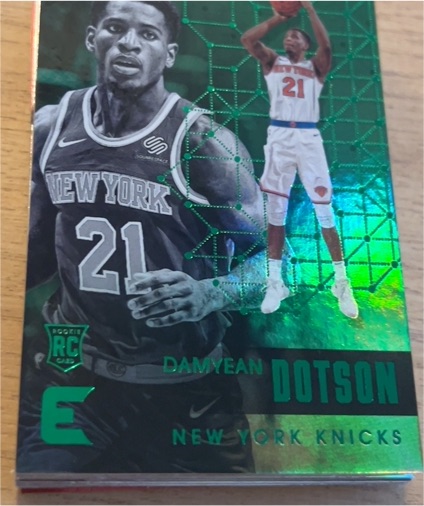2017-18 Panini Essentials #153 Damyean Dotson — front