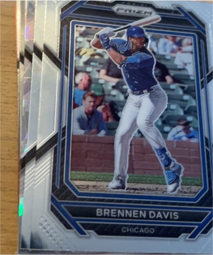 2023 Panini Prizm #54 Brennen Davis Chicago Cubs — front