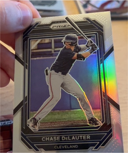 2023 Panini Prizm #98 Chase DeLauter — front