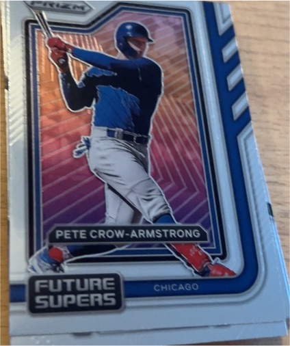 2023 Panini Prizm Future Supers #FS6 Pete Crow-Armstrong — front