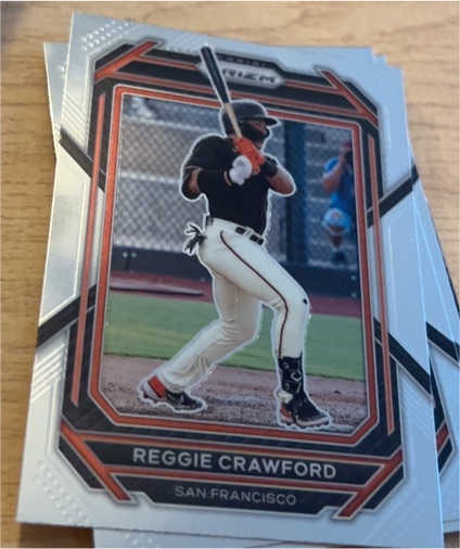2023 Panini Prizm #174 Reggie Crawford — front