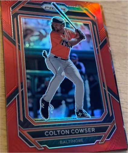 2023 Panini Prizm #161 Colton Cowser — front