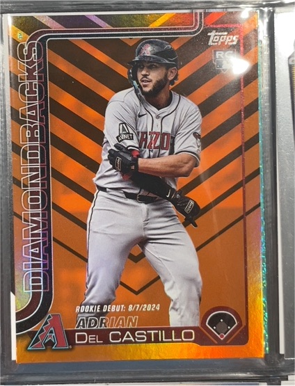 2025 Topps Update #US267 Adrian Del Castillo — front