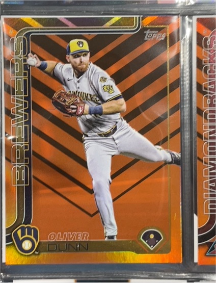 2025 Topps Update #US169 Oliver Dunn — front