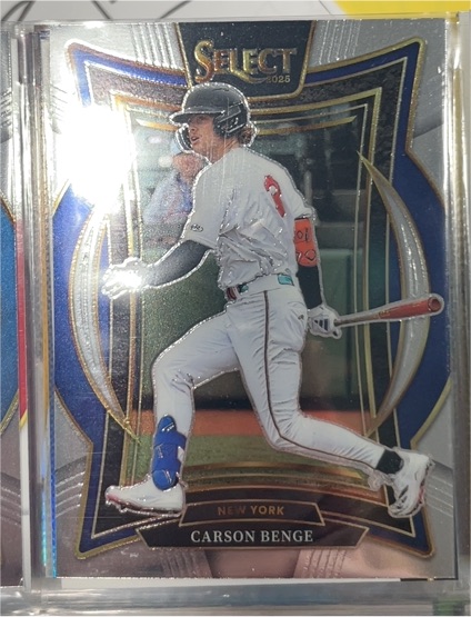 2025 Panini Select Concourse #93 Carson Benge — front