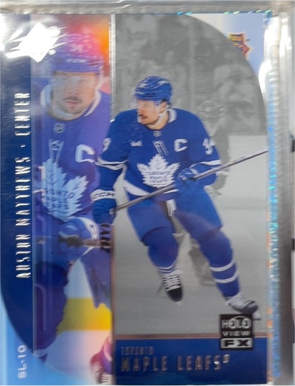 2025-26 Upper Deck SPx Holoview FX #HV-27 Auston Matthews — front