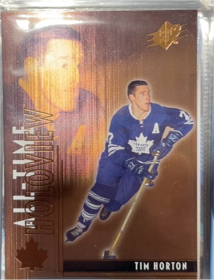 1994 Upper Deck SPx Hockey All-Time Holoview #ATH-TH Tim Horton — front