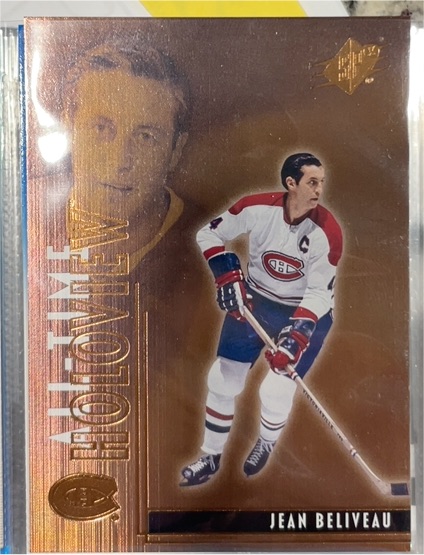 2024-25 Upper Deck SPx All-Time Holoview #ATG-BE Jean Beliveau — front
