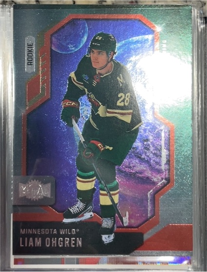 2024-25 SkyBox Metal Universe #110 Liam Ohgren — front