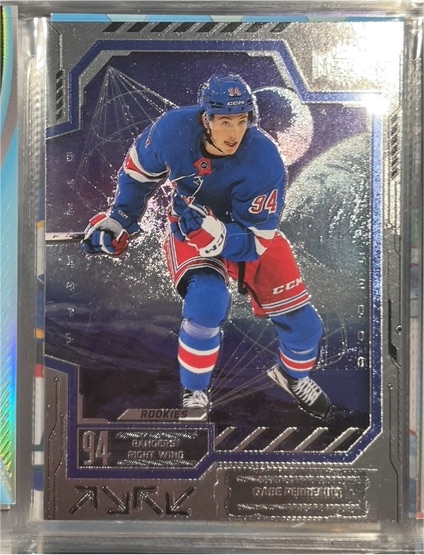 2025-26 SkyBox Metal Universe #127 Gabe Perreault — front