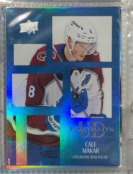 2024-25 Upper Deck Series 2 UD Portraits #P31 Cale Makar — front