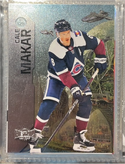 2023-24 Skybox Metal Universe #125 Cale Makar — front
