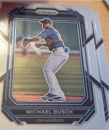 2023 Panini Prizm #155 Michael Busch — front
