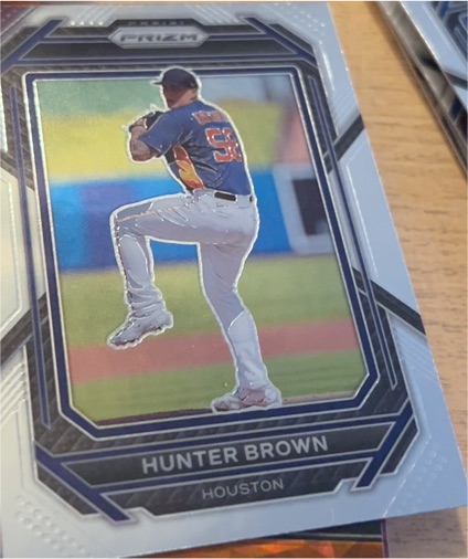2023 Panini Prizm Baseball #64 Hunter Brown — front